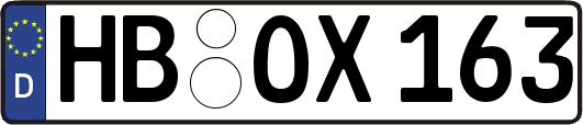 HB-OX163