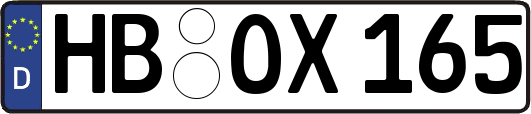 HB-OX165