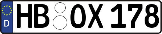 HB-OX178