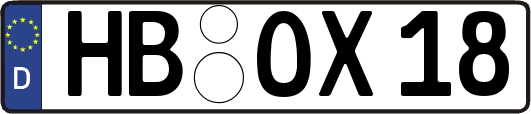 HB-OX18