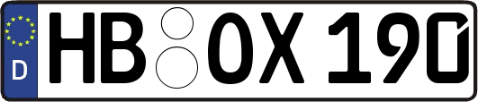 HB-OX190