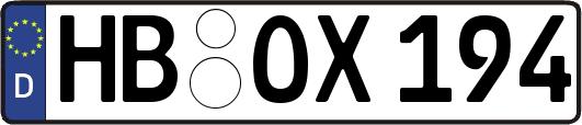 HB-OX194