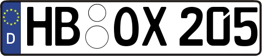 HB-OX205