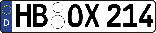 HB-OX214