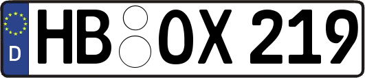 HB-OX219