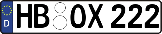 HB-OX222