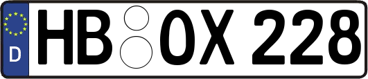 HB-OX228