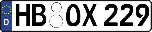 HB-OX229