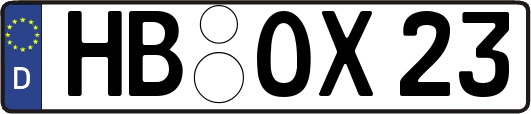 HB-OX23