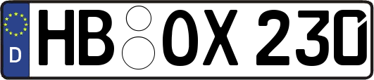 HB-OX230