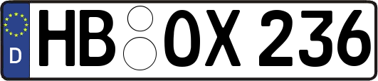 HB-OX236