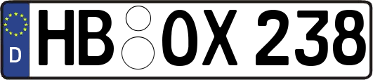 HB-OX238