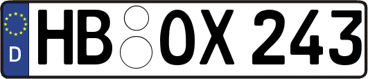 HB-OX243