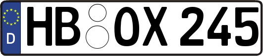 HB-OX245