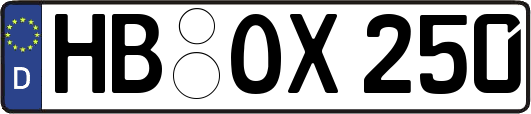 HB-OX250