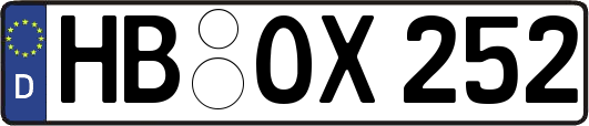 HB-OX252