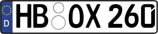 HB-OX260
