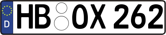 HB-OX262