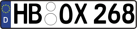 HB-OX268