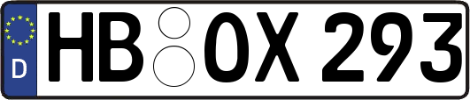 HB-OX293