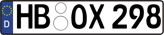 HB-OX298