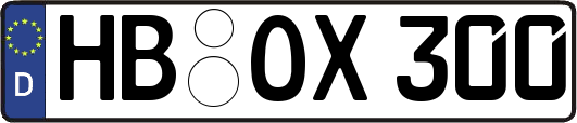 HB-OX300
