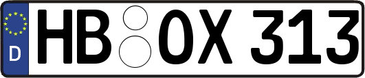 HB-OX313