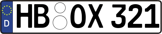 HB-OX321