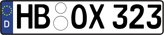 HB-OX323
