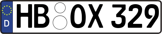 HB-OX329