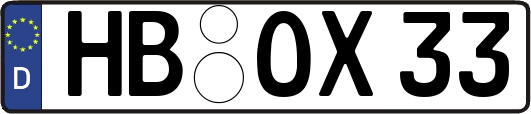HB-OX33