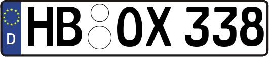 HB-OX338