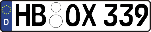 HB-OX339