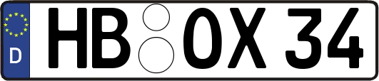 HB-OX34