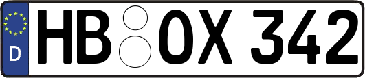HB-OX342