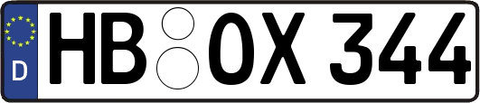 HB-OX344