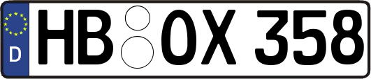 HB-OX358