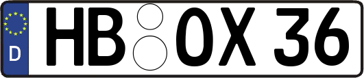 HB-OX36
