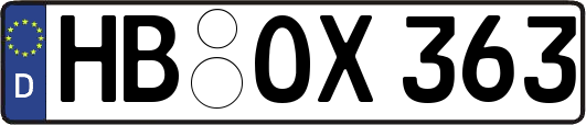 HB-OX363