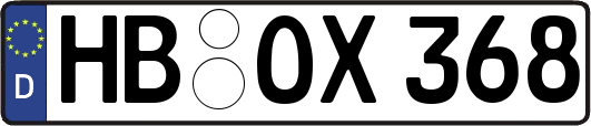 HB-OX368