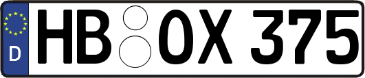 HB-OX375