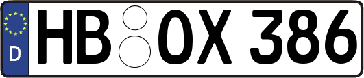 HB-OX386