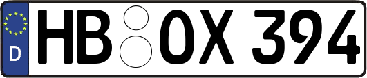 HB-OX394