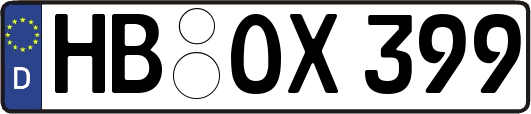 HB-OX399