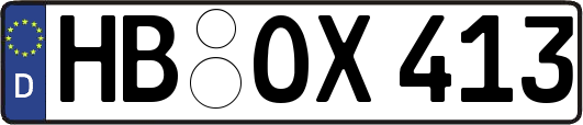 HB-OX413