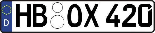 HB-OX420