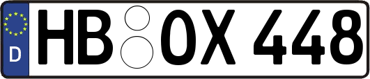 HB-OX448