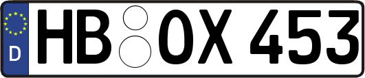 HB-OX453