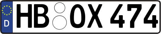 HB-OX474