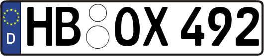 HB-OX492